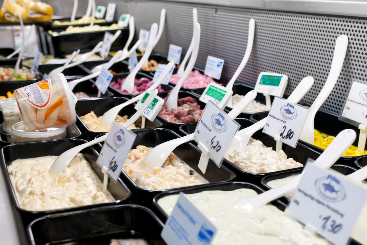 Verschiedene Salate
