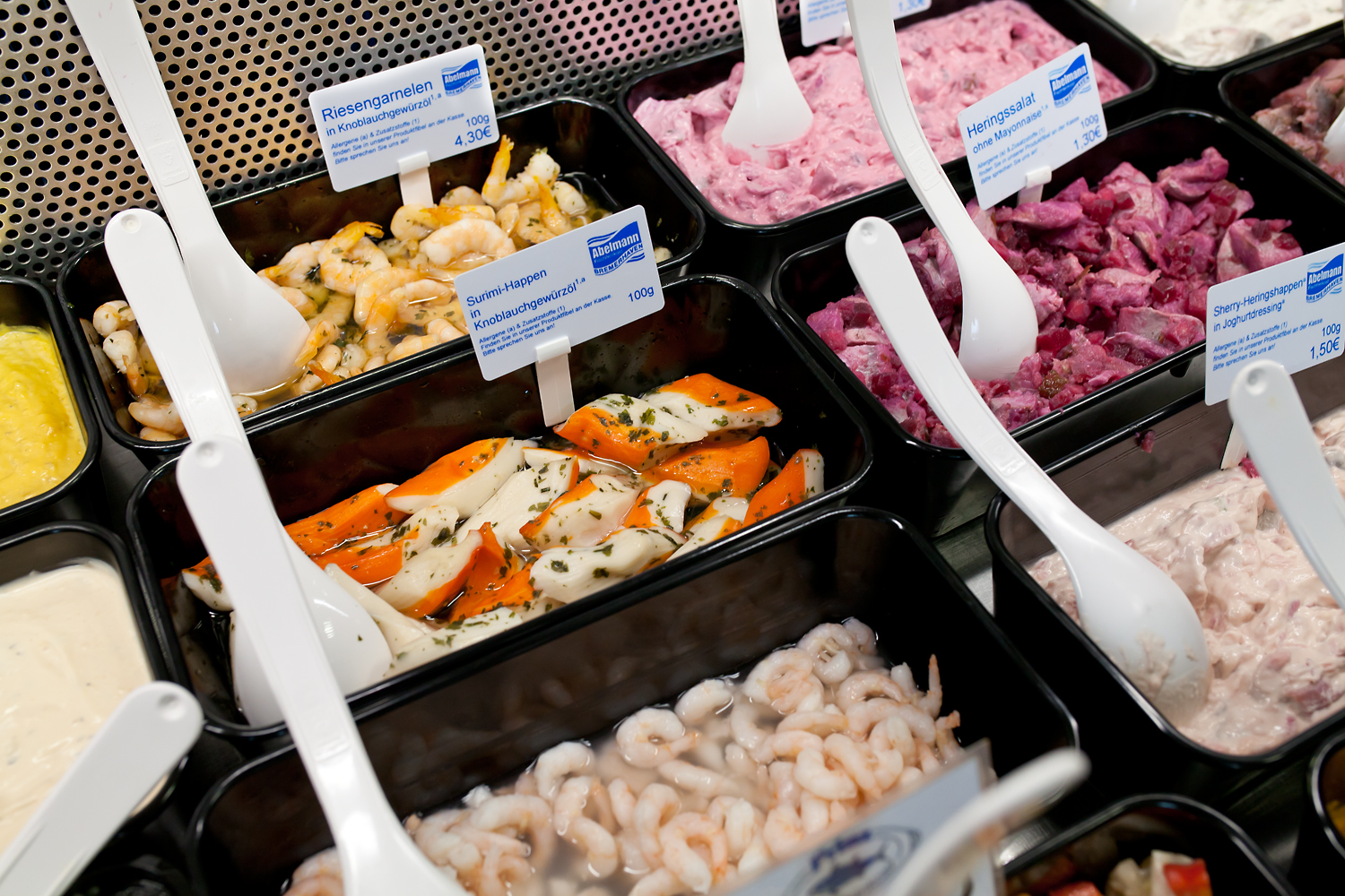 Marinierte Meeresfrüchte
