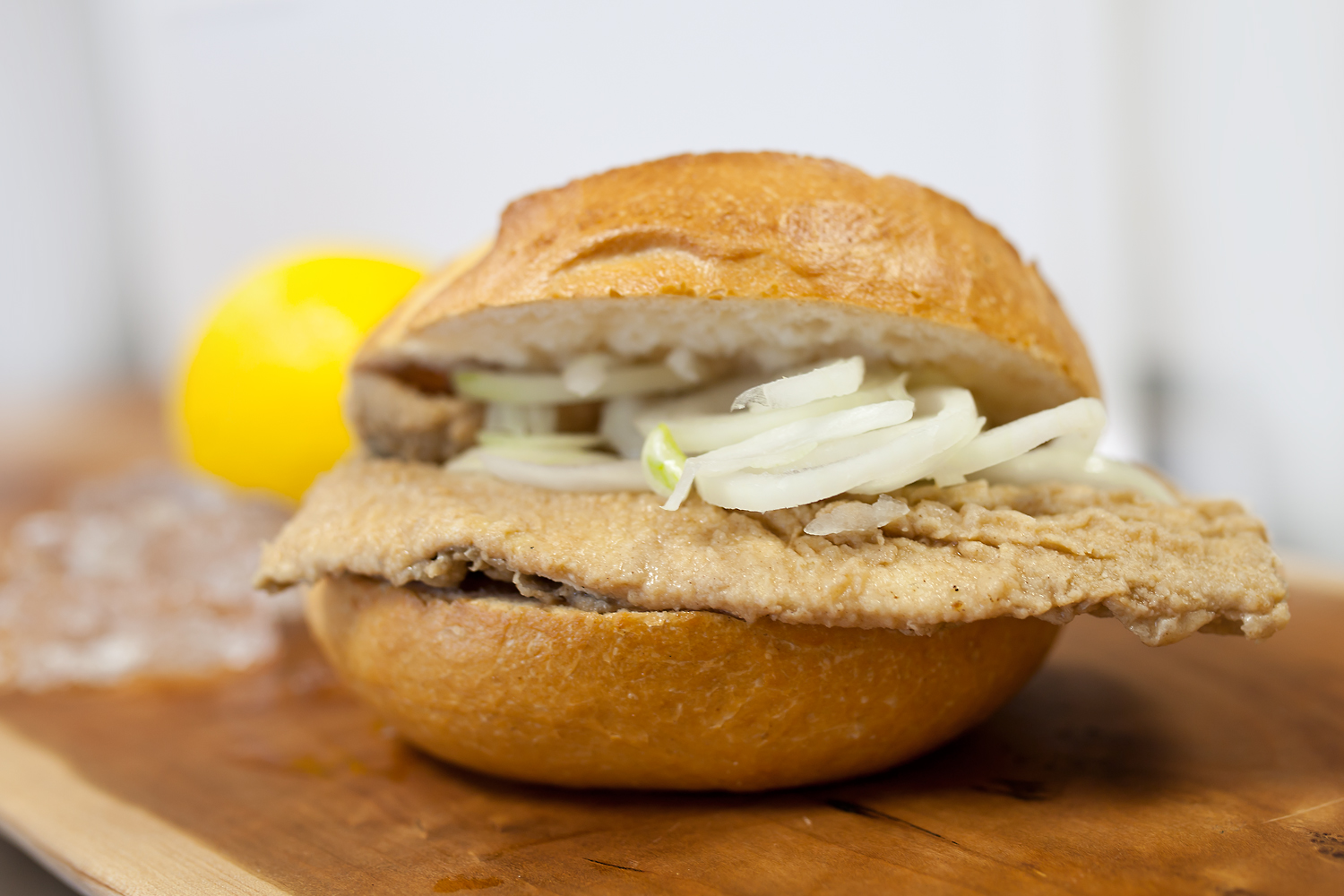 Fischbrötchen mit Filet