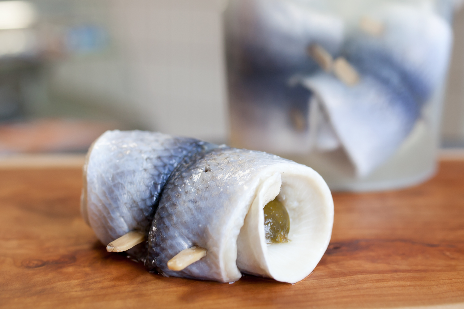 Hausgemachter Rollmops
